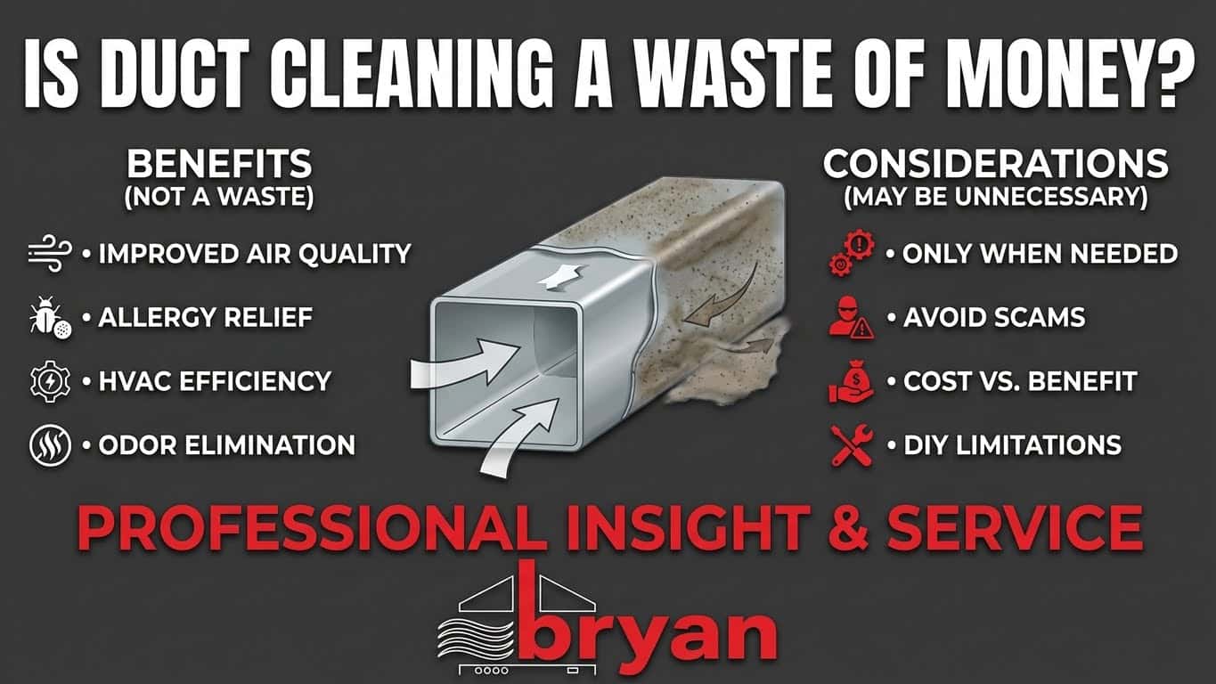 Is Duct Cleaning a Waste of Money